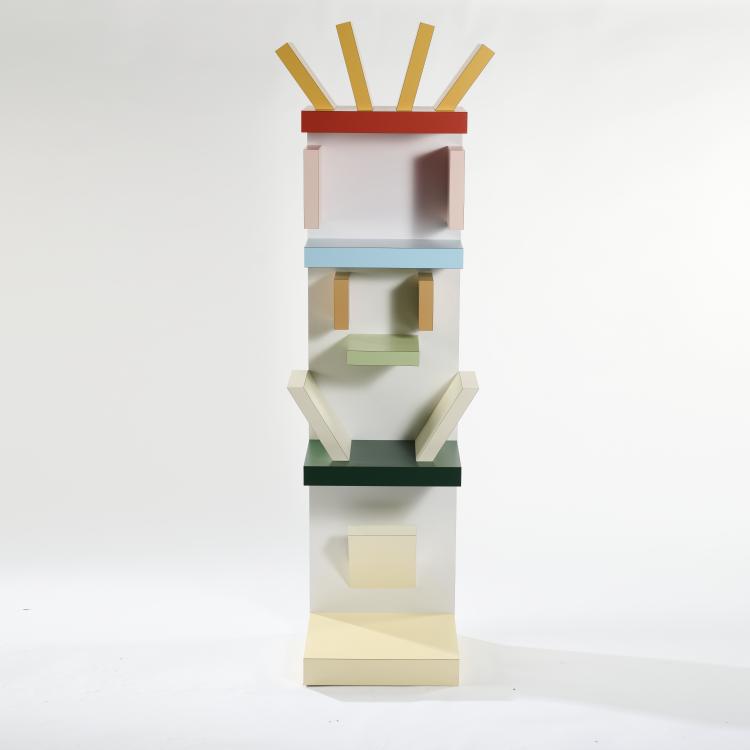 Bild 1 zu Objekt, 'Factotum' shelf, 1979/80, Ettore Sottsass, Belux, Wohlen, 172A 114