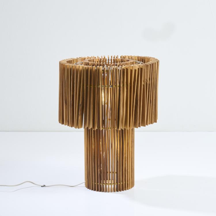 Hauptbild zu Objekt, 'Wood' table light, 2010, Fernando Campana,Humberto Campana, Skitsch by Hub Design, Mailand, 172A 188