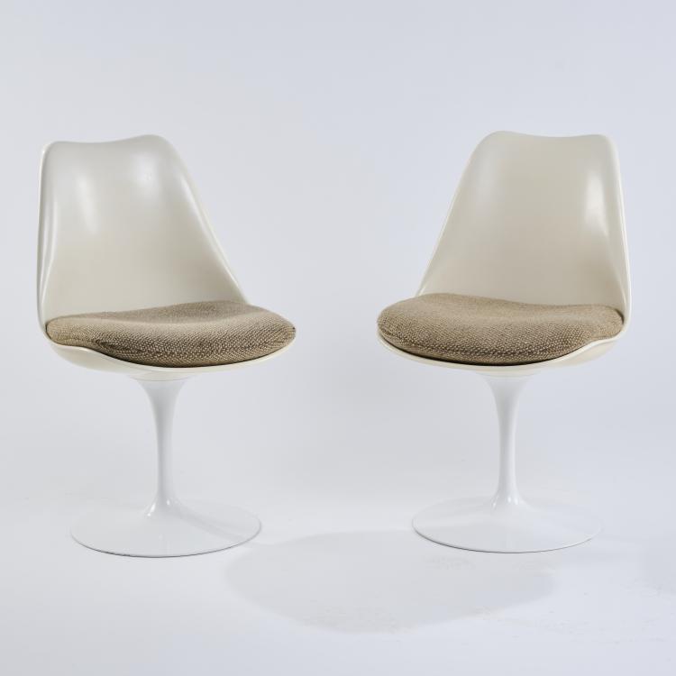 Bild 5 zu Objekt, 6 'Tulip' - '151' chairs, 1956, Eero Saarinen, Knoll International, New York, 172A 145
