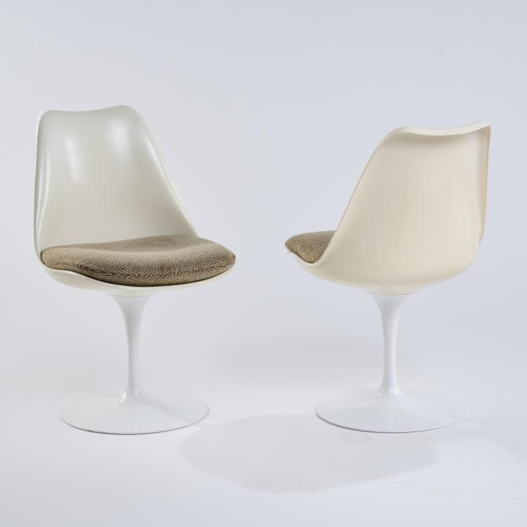 Bild 6 zu Objekt, 6 'Tulip' - '151' chairs, 1956, Eero Saarinen, Knoll International, New York, 172A 145