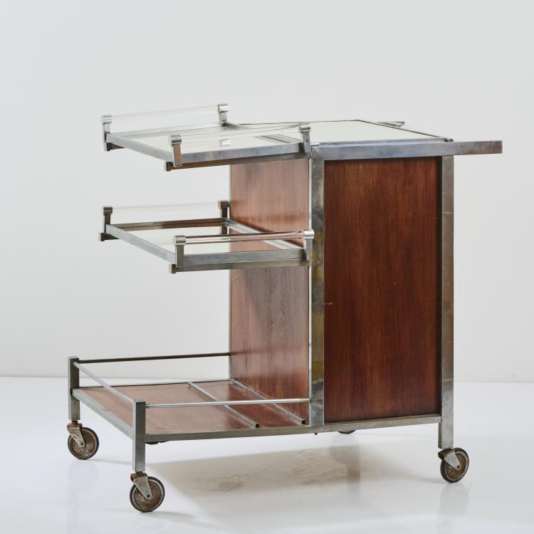 Hauptbild zu Objekt, Mobile bar, 1930-35, Jacques Adnet, Adnet, Paris, 171A 225