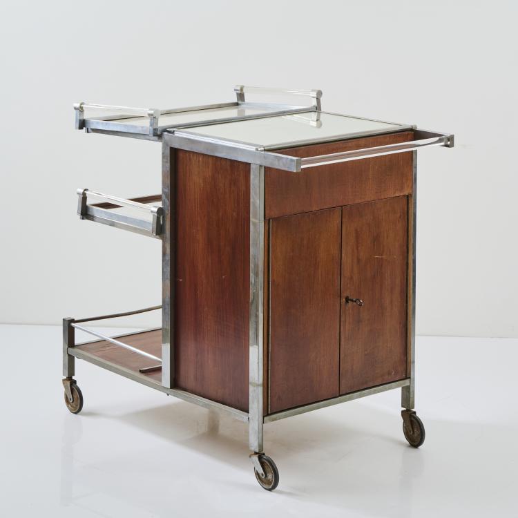 Bild 1 zu Objekt, Mobile bar, 1930-35, Jacques Adnet, Adnet, Paris, 171A 225