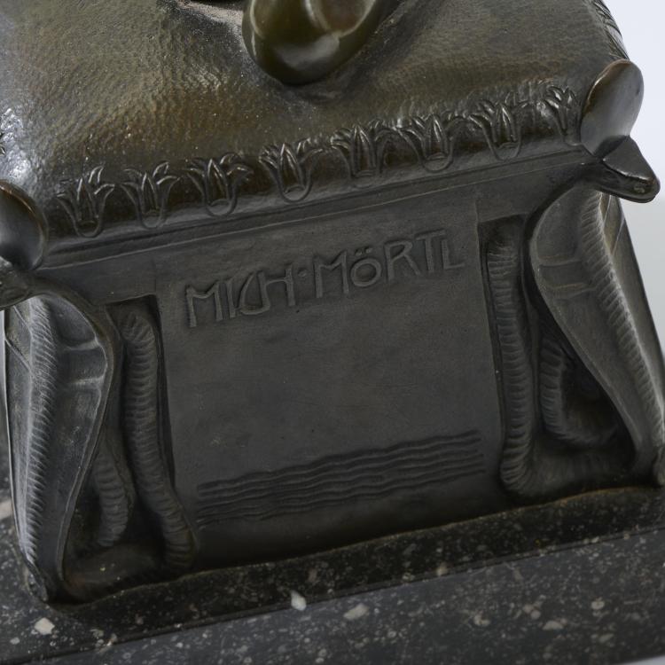 Bild 5 zu Objekt, '&Auml;gypterin mit Handspiegel', um 1910, Michael M&ouml;rtl, 171B 316