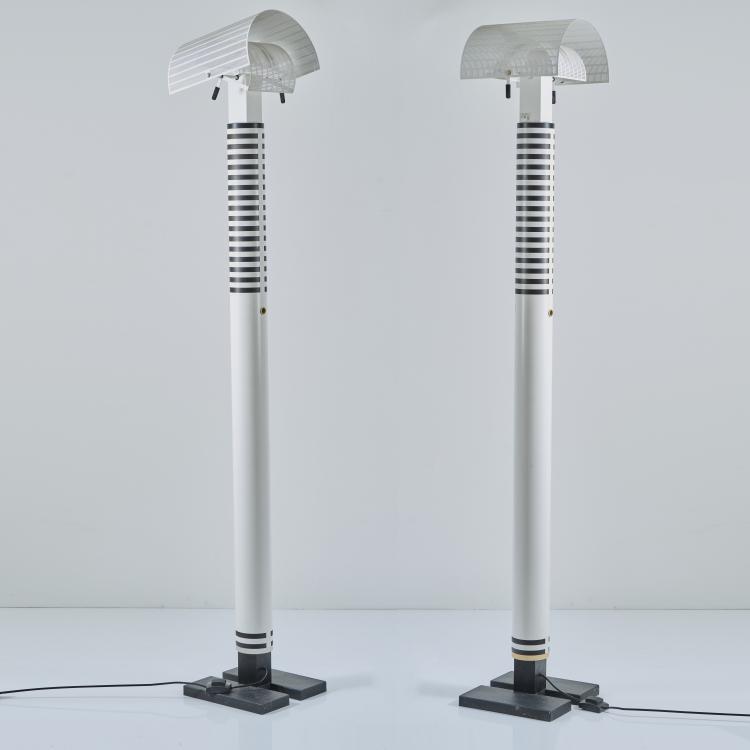 Hauptbild zu Objekt, Two 'Shogun' floor lights, 1986, Mario Botta, Artemide, Mailand, 172A 121
