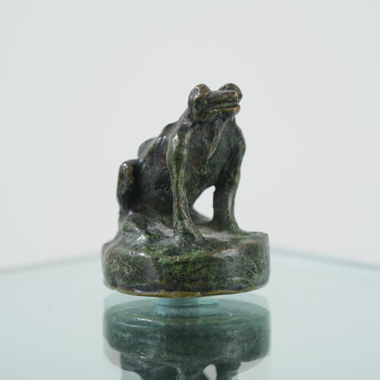 Bild 4 zu Objekt, Beistelltisch 'Table feuilles aux piafs et aux grenouilles', um 1980, Diego Giacometti (im Stile von), 173B 524