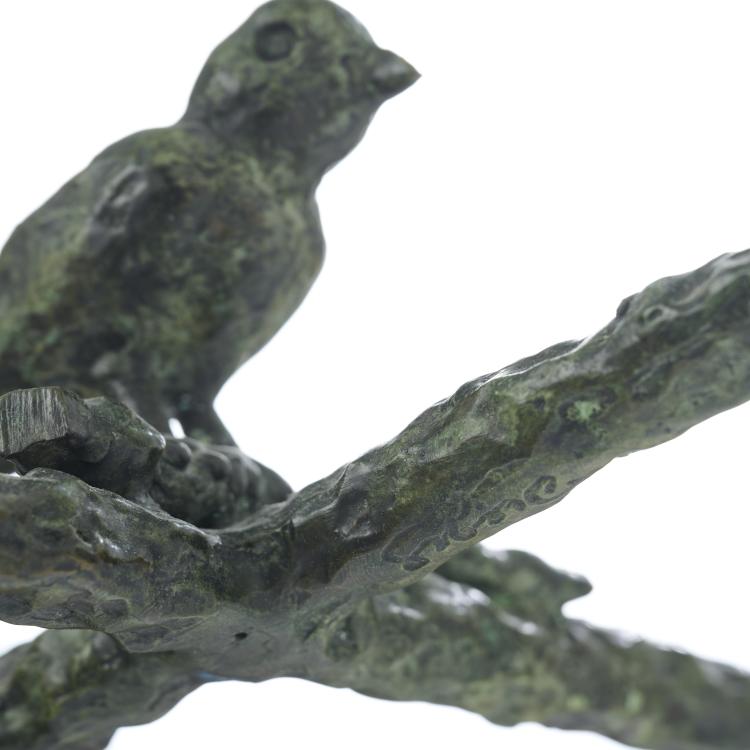 Bild 6 zu Objekt, Beistelltisch 'Table feuilles aux piafs et aux grenouilles', um 1980, Diego Giacometti (im Stile von), 173B 524