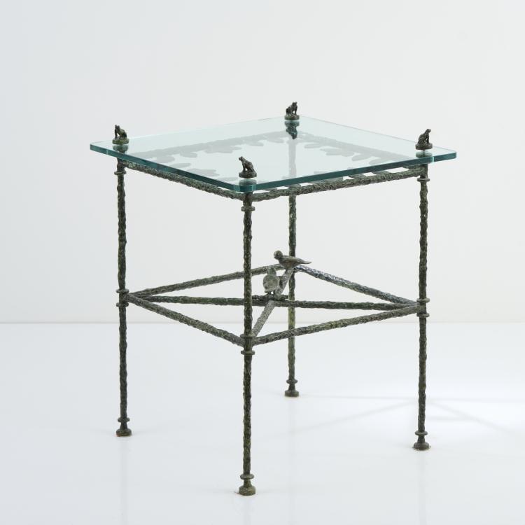 Bild 13 zu Objekt, Beistelltisch 'Table feuilles aux piafs et aux grenouilles', um 1980, Diego Giacometti (im Stile von), 173B 524
