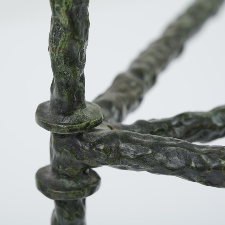 Bild 17 zu Objekt, Beistelltisch 'Table feuilles aux piafs et aux grenouilles', um 1980, Diego Giacometti (im Stile von), 173B 524