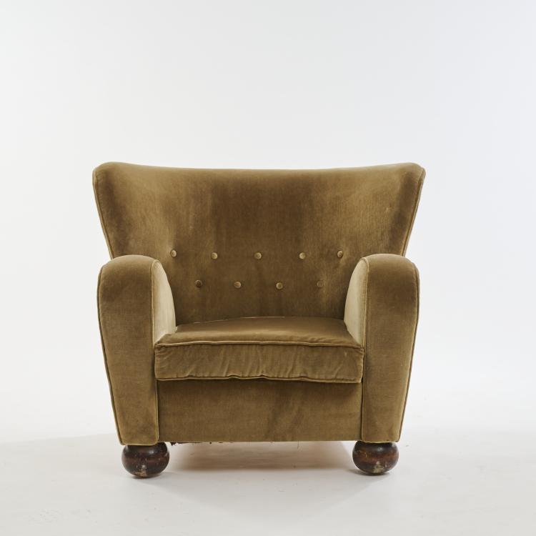 Bild 2 zu Objekt, Armlehnsessel 'Aulanko', um 1938, M&auml;rta Blomstedt, Asko oder Artek, Helsinki, 172B 261