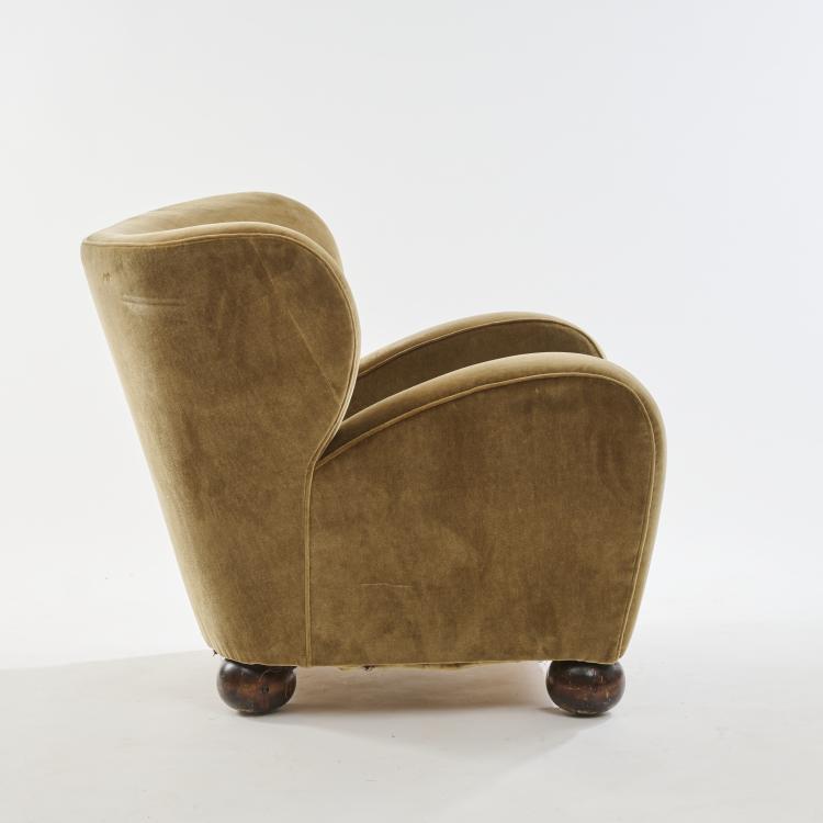 Bild 3 zu Objekt, Armlehnsessel 'Aulanko', um 1938, M&auml;rta Blomstedt, Asko oder Artek, Helsinki, 172B 261