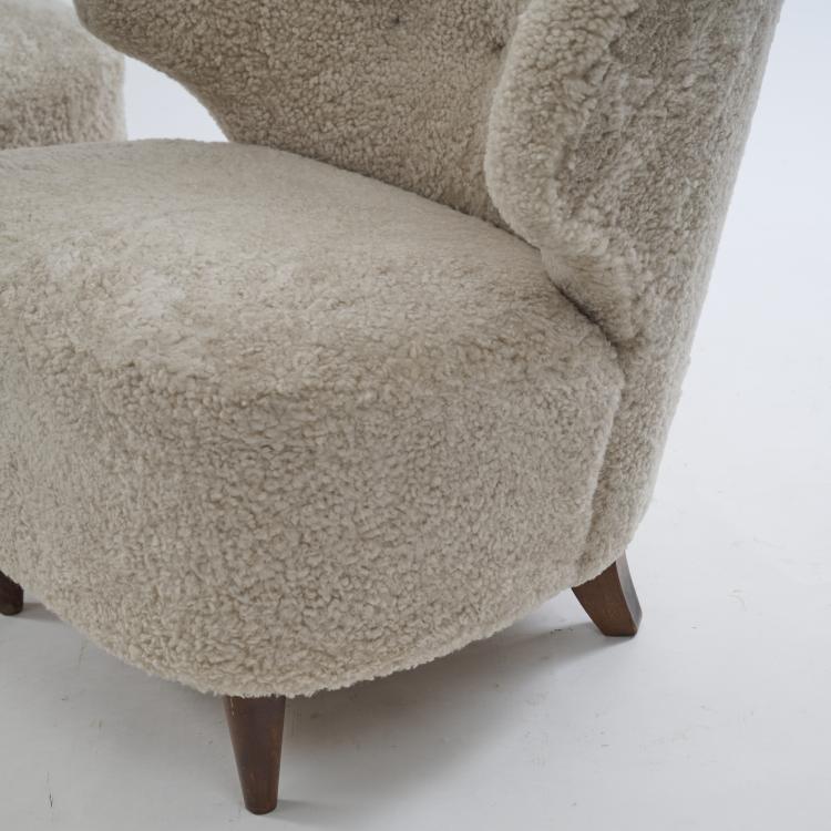 Bild 5 zu Objekt, Two armchairs, 1940s, Carl Johan Boman, Boman Oy, Turku, 172B 270
