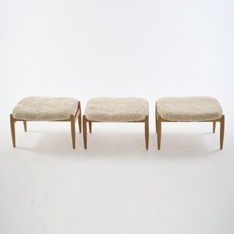 Bild 3 zu Objekt, Three stools, 1950s, Isku, Lahti, 172B 297