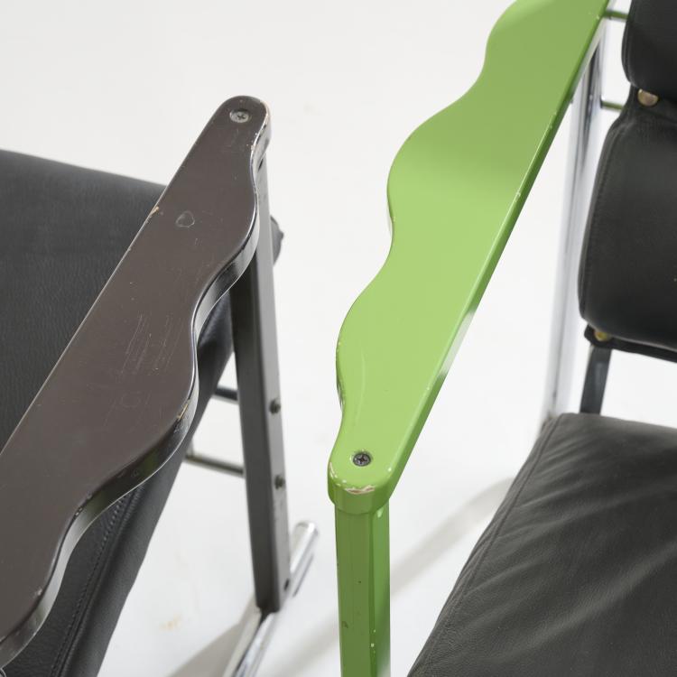 Bild 6 zu Objekt, Two armchairs 'Experiment 401', 1982, Yrj&ouml; Kukkapuro, Avarte, Helsinki, 172B 380