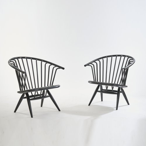 Two 'Crinolette' armchairs, 1962