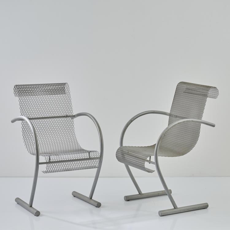 Hauptbild zu Objekt, Two armchairs 'Sing Sing Sing', 1985, Shiro Kuramata, XO, Paris, 172A 199