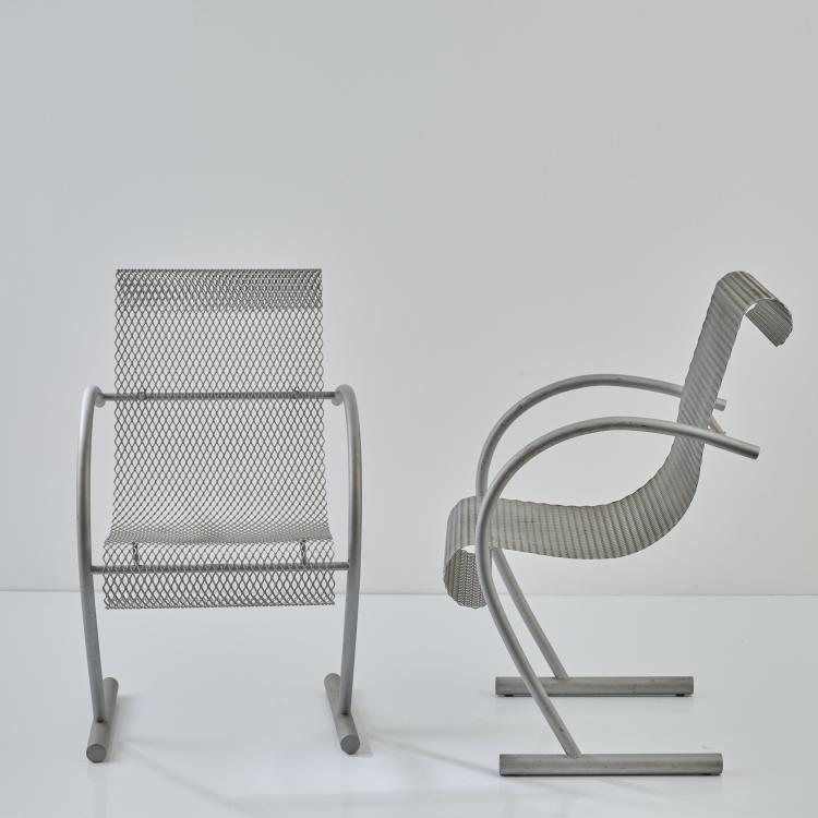 Bild 1 zu Objekt, Two armchairs 'Sing Sing Sing', 1985, Shiro Kuramata, XO, Paris, 172A 199