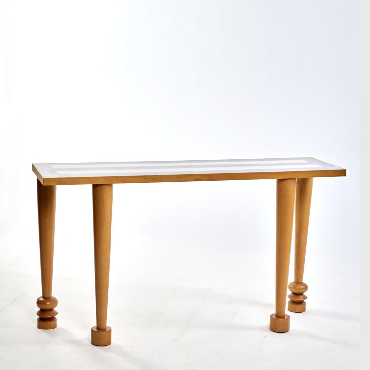 Bild 2 zu Objekt, 'Positano' console table, 1992/93, Associati Sottsass, Zanotta, Nova Milanese, 172A 127