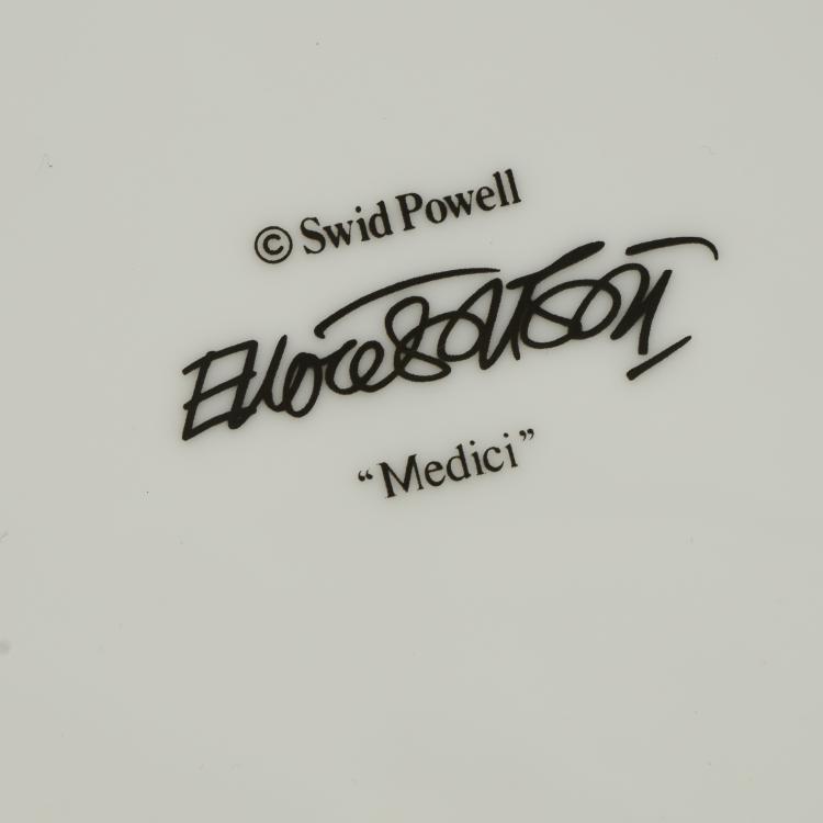 Bild 6 zu Objekt, Zwei Suppenteller 'Renaissance', 1986 und drei Suppenteller 'Medici', um 1985, Ettore Sottsass, Swid Powell, New York, 173A 83