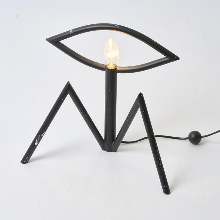 Hauptbild zu Objekt, 'Argus Eye' table light, 1984, Stefan Bumm, Bumm, Stefan, 172A 187