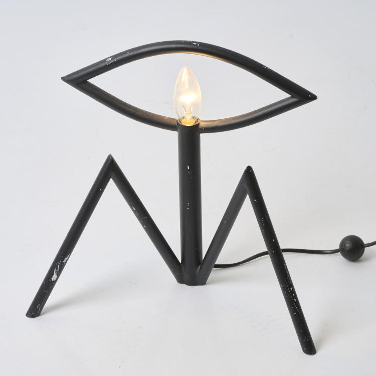Bild 1 zu Objekt, 'Argus Eye' table light, 1984, Stefan Bumm, Bumm, Stefan, 172A 187