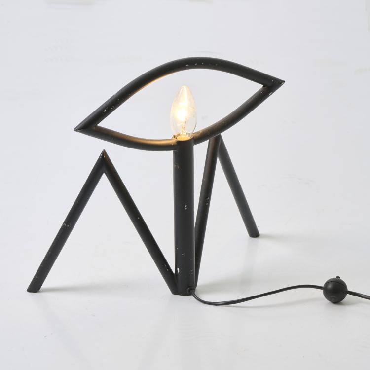 Bild 2 zu Objekt, 'Argus Eye' table light, 1984, Stefan Bumm, Bumm, Stefan, 172A 187