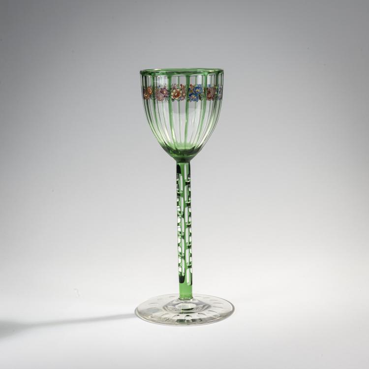 Bild 1 zu Objekt, Weinglas, um 1908, Meyr's Neffe, Adolf, 171A 254