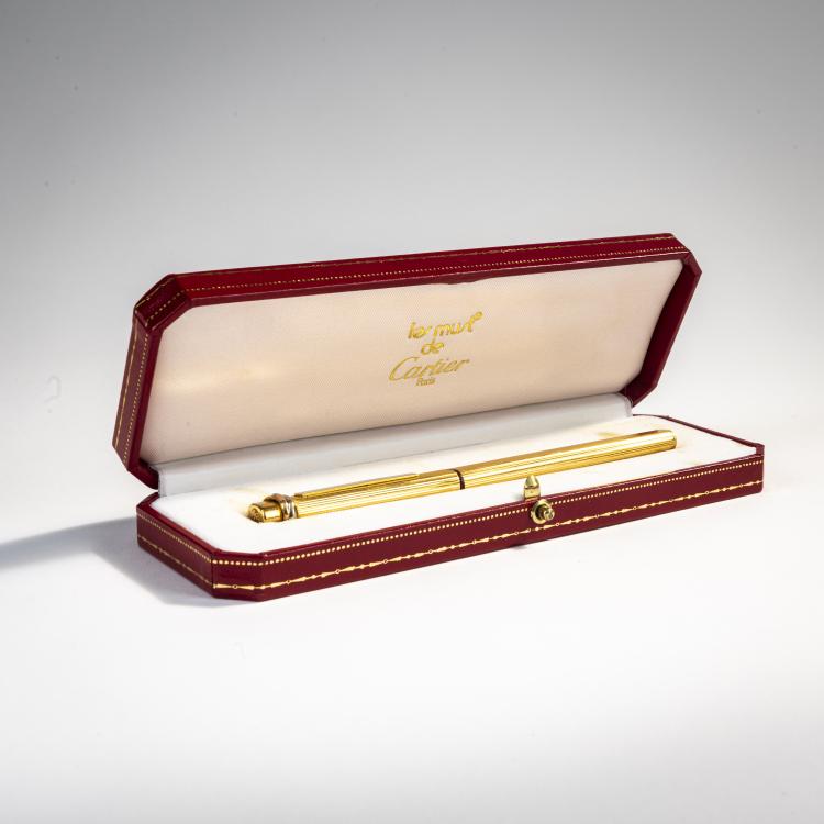 Hauptbild zu Objekt, Fountain pen 'Must de Cartier', c. 1990, Cartier, Paris, 172E 740