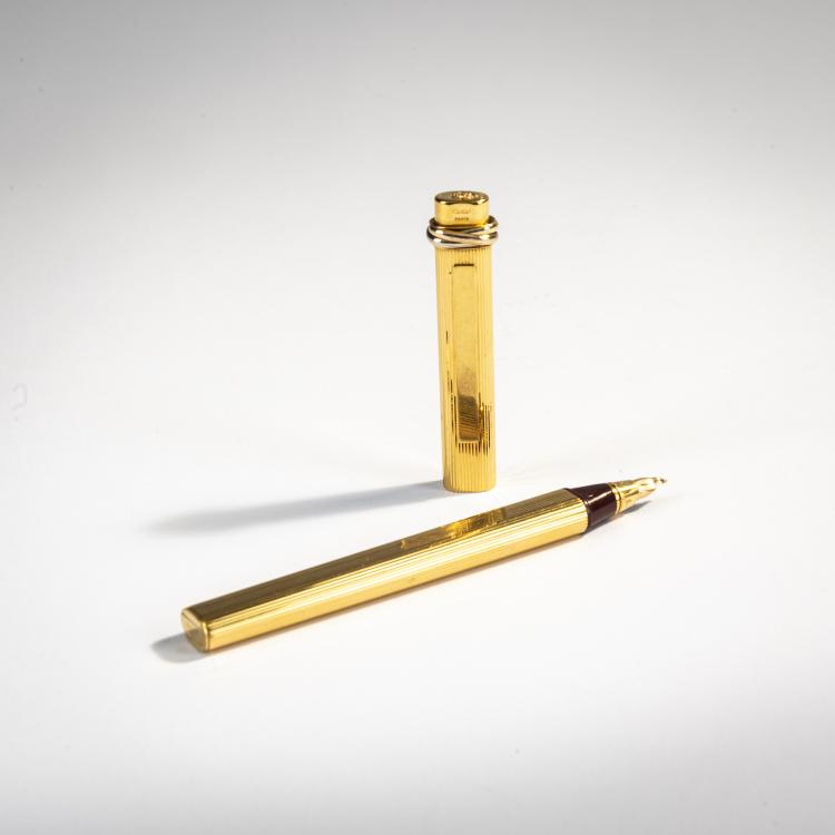 Bild 2 zu Objekt, Fountain pen 'Must de Cartier', c. 1990, Cartier, Paris, 172E 740