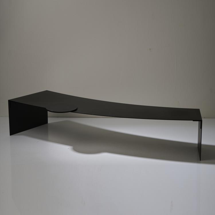 Bild 5 zu Objekt, Beistelltisch / Bank 'Agathe', 1980er Jahre, Gilles Derain, Lumen Center, Mailand, 172A 215