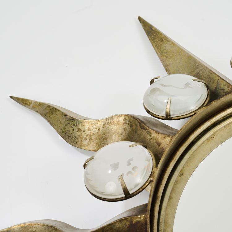 Bild 5 zu Objekt, Wandspiegel 'Large Convex Mirror' - 'Zodiac', 1992, Mark Brazier-Jones, Brazier-Jones, Mark, Buckland, Buntingford, 172A 184