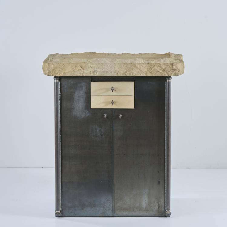 Bild 3 zu Objekt, 'Chest of drawers' / 'Water lily cabinet', 1987, Wolfgang Laubersheimer, Pentagon, K&ouml;ln, 172A 196