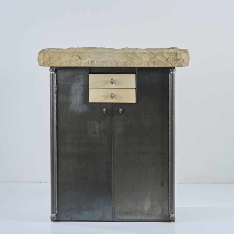 Bild 4 zu Objekt, 'Chest of drawers' / 'Water lily cabinet', 1987, Wolfgang Laubersheimer, Pentagon, K&ouml;ln, 172A 196