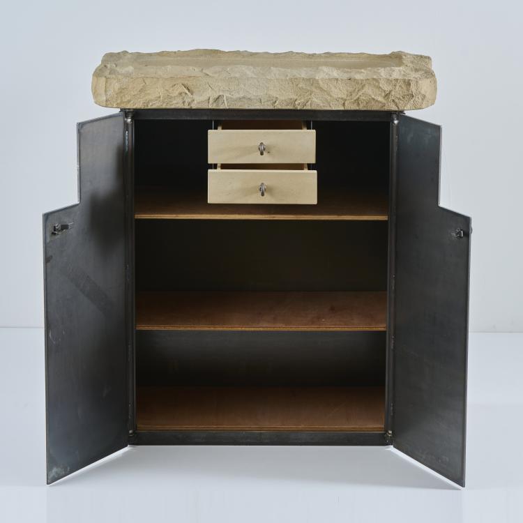 Bild 6 zu Objekt, 'Chest of drawers' / 'Water lily cabinet', 1987, Wolfgang Laubersheimer, Pentagon, K&ouml;ln, 172A 196