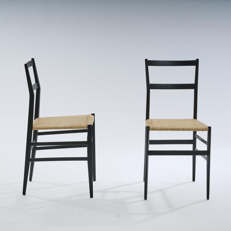 Bild 4 zu Objekt, Twelve 'Superleggera' chairs, 1957, Gio Ponti, Cassina, Figli de Amedeo, Meda, 172A 94