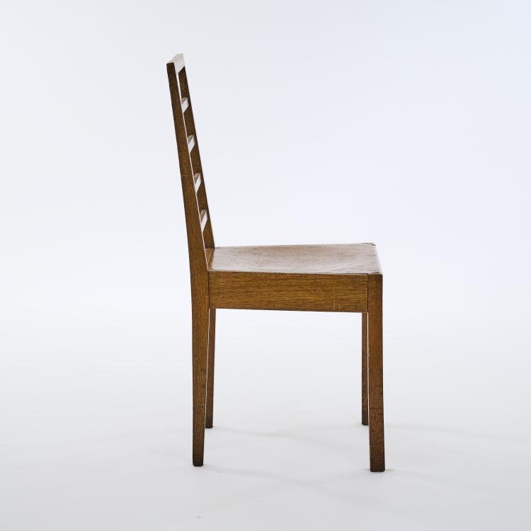Bild 2 zu Objekt, 'Suomen Valtion Rautatiet (Finnish State Railways)' chair, 1909, Eliel Saarinen, 172B 223