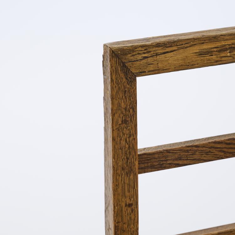 Bild 5 zu Objekt, 'Suomen Valtion Rautatiet (Finnish State Railways)' chair, 1909, Eliel Saarinen, 172B 223