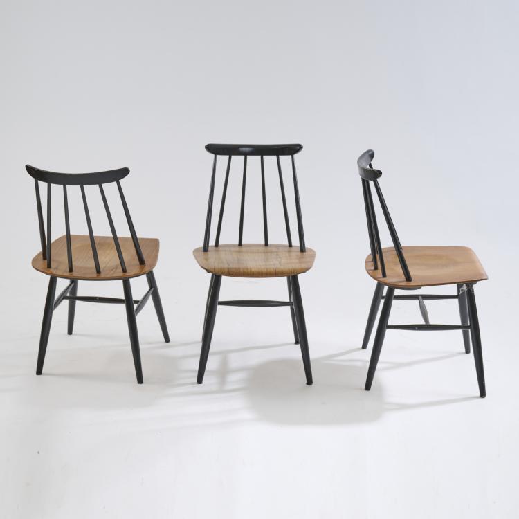 Bild 2 zu Objekt, 13 chairs 'Fanett', c. 1949, Ilmari Tapiovaara, Edsby Verken, Edsby, 172B 292