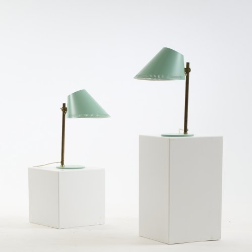 Two '9227' table lights, 1950s