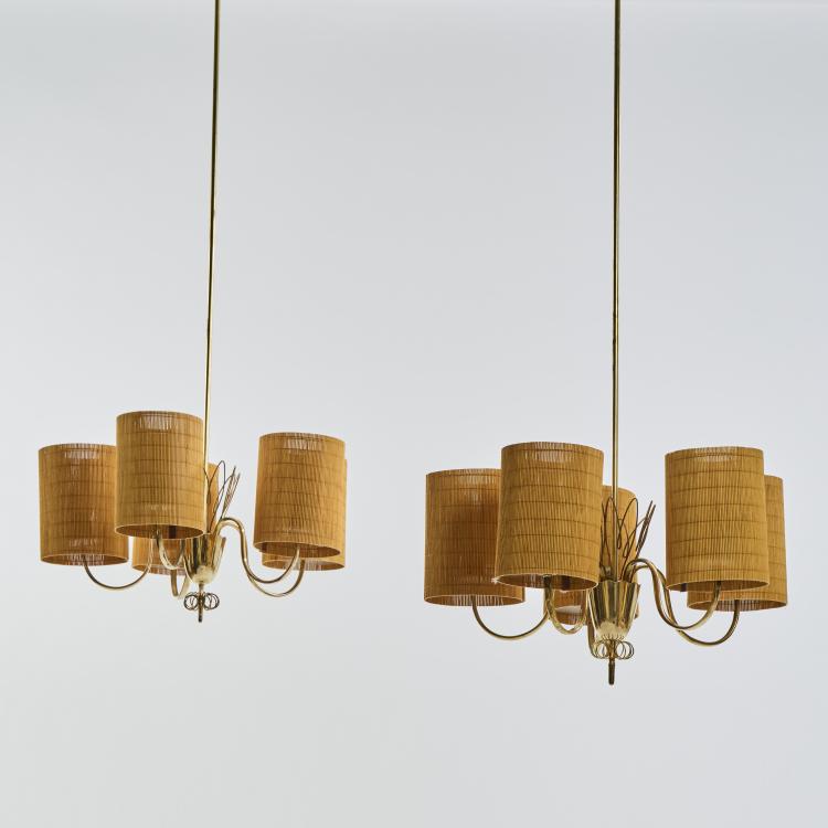 Bild 8 zu Objekt, Two ceiling lights '9032', 1940s, Paavo Tynell, Taito Oy, Vilhonvuorenkatu, 172B 265