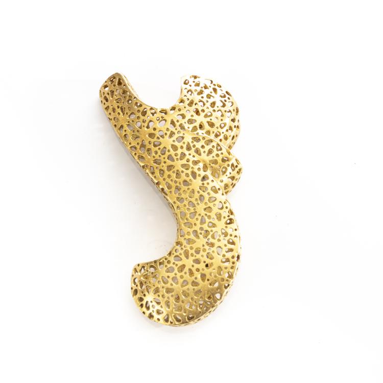 Hauptbild zu Objekt, Brooch 'Hallelujah', 1990, Timo K&uuml;chler, Anthologie Quartett, 172D 559