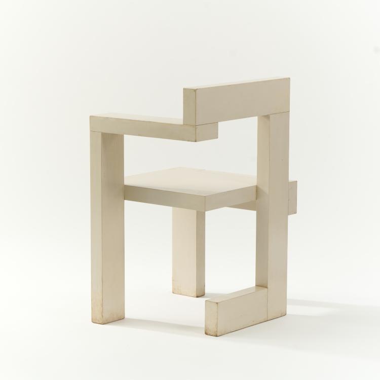 Bild 3 zu Objekt, 'Steltman chair', 1963, Gerrit Rietveld, Groenekan, G.A. van de, De Bilt, 172A 133