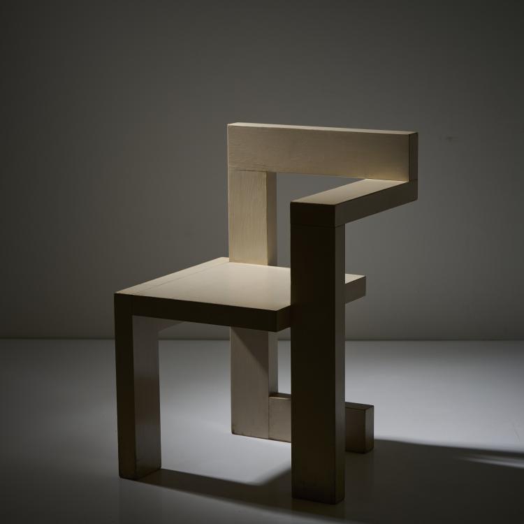 Bild 21 zu Objekt, 'Steltman chair', 1963, Gerrit Rietveld, Groenekan, G.A. van de, De Bilt, 172A 133