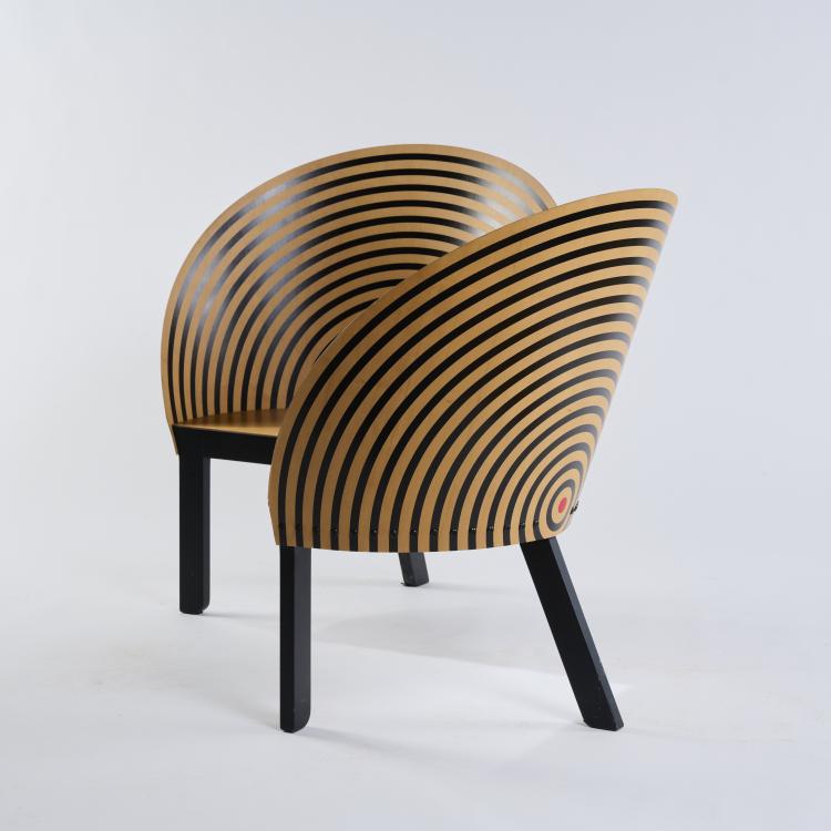 Bild 3 zu Objekt, Sitzbank 'Bench for two' - '2600', 1989, Nanna Ditzel, Fredericia Stolefabrik, Fredericia, 172A 190