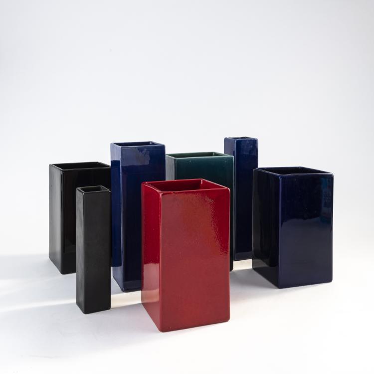 Bild 1 zu Objekt, Seven vases, 1962, Heidi Blomstedt, Kupitaan Savi, Turku, 172B 364