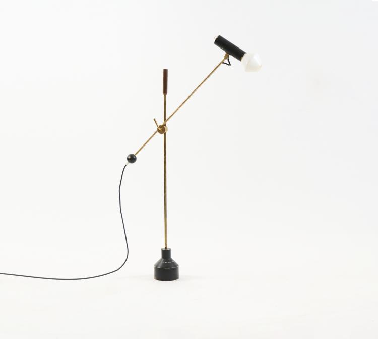 Hauptbild zu Objekt, Unique floor lamp, 1950s, Tapio Wirkkala, Idman Oy, Vilhonvuorenkatu, 172B 311