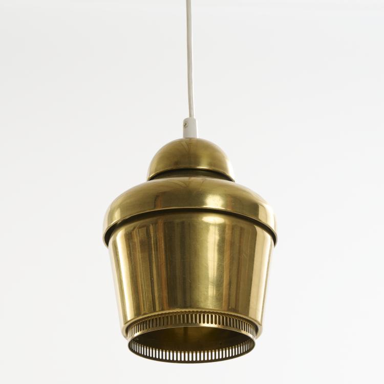 Bild 2 zu Objekt, Ceiling light 'A330' - 'Golden Bell', 1950s, Alvar Aalto, Valaisinpaja Oy, Finnland, 172B 318