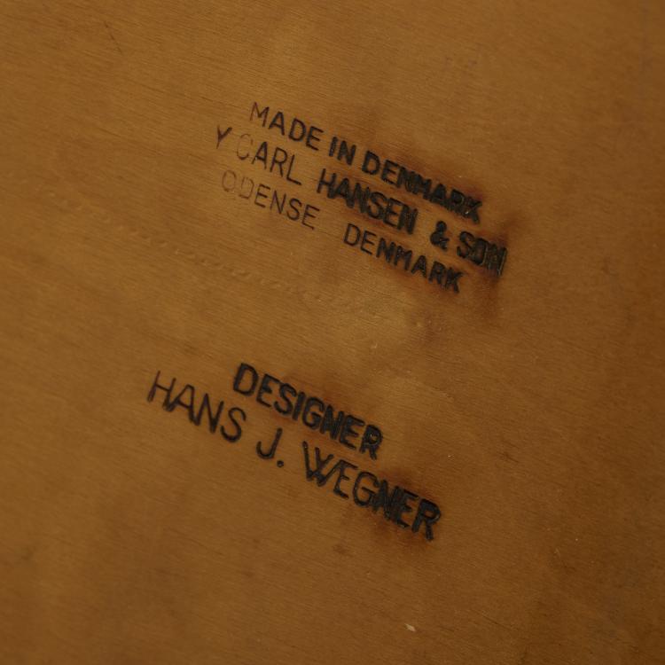 Bild 2 zu Objekt, 'Sawbuck chair - CH-28' armchair, 1951, Hans J. Wegner, Carl Hansen & Son, Kopenhagen, 172A 166