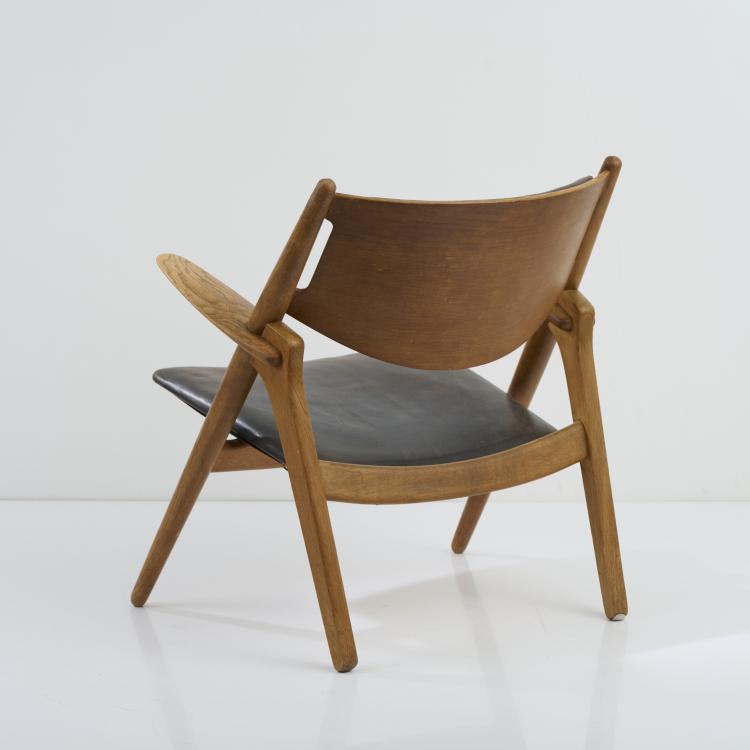 Bild 8 zu Objekt, 'Sawbuck chair - CH-28' armchair, 1951, Hans J. Wegner, Carl Hansen & Son, Kopenhagen, 172A 166