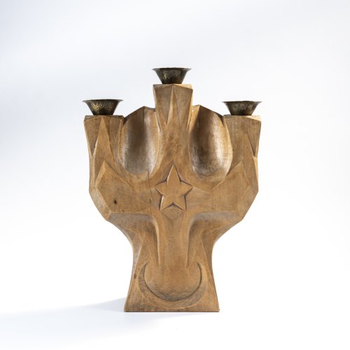 Anthroposophical candlestick, 1940s