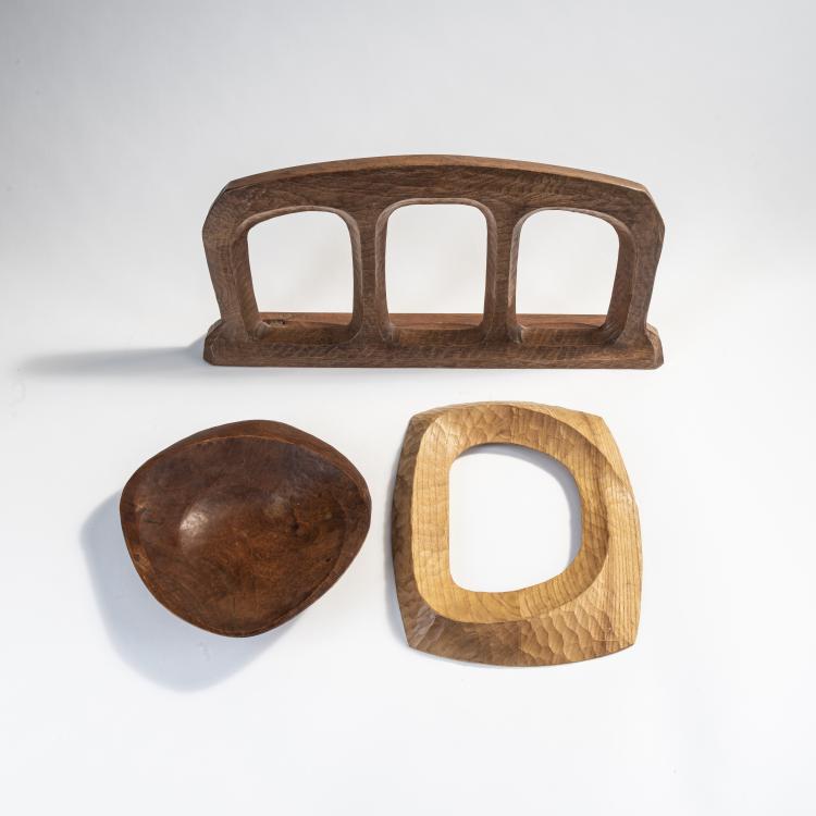 Bild 1 zu Objekt, Anthroposophische Standrahmen, Wandrahmen und Schale, 1930-50, Rudolf Steiner (Umkreis), Dornach (zug./attr.), 172A 22